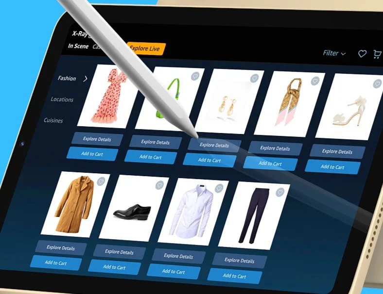Amazon Explore feature on Amazon Prime Video
