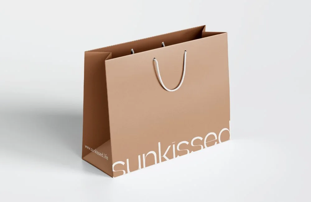 Sunkissed website design